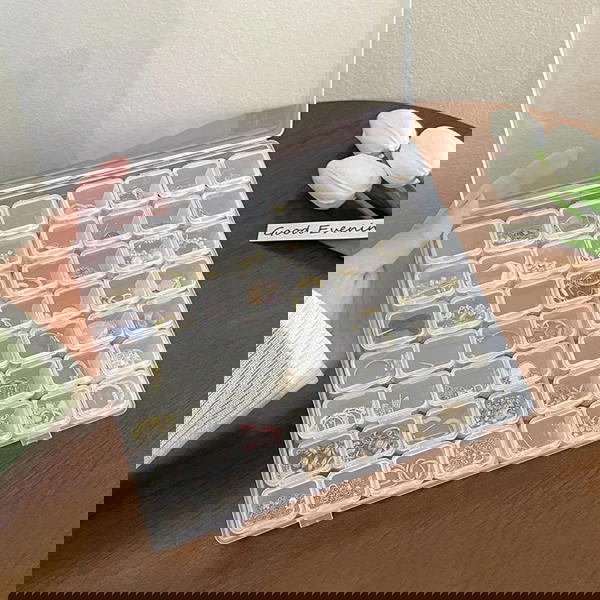 منظم اكسسوارات بلاستيك لحفظ الخواتم 56 عين      Image 1 Preview