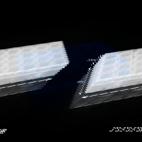 منظم اكسسوارات بلاستيك لحفظ الخواتم 56 عين      Image 7 Preview