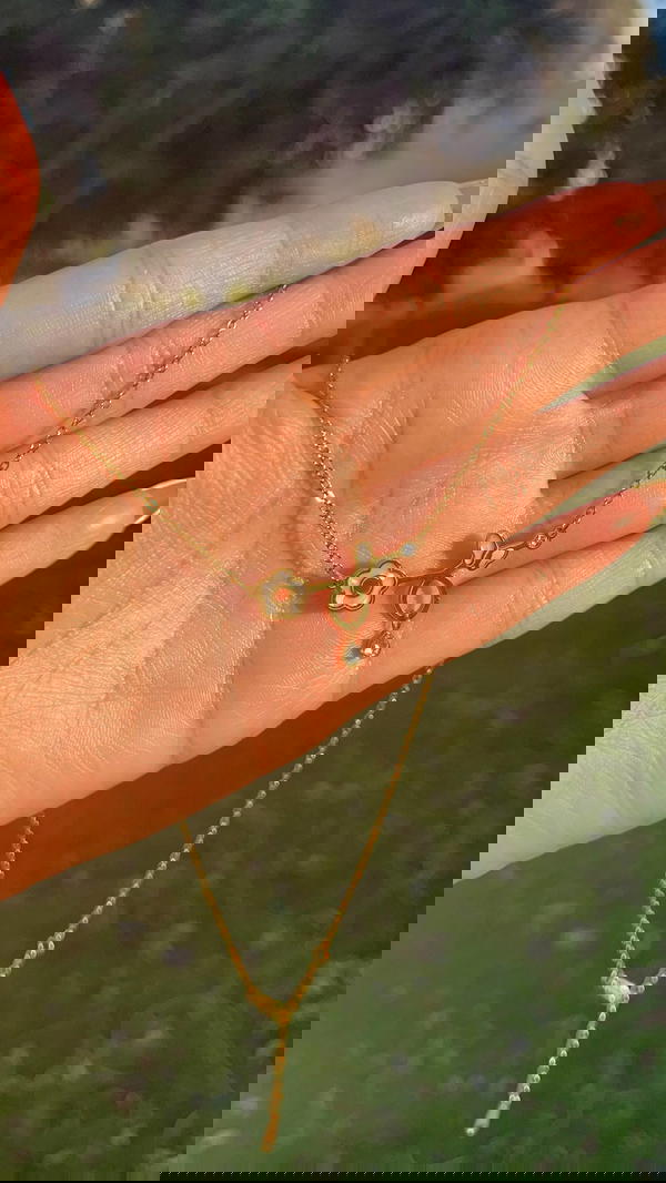 Rose pendant chain .☘︎ ݁˖ Image 1 Preview