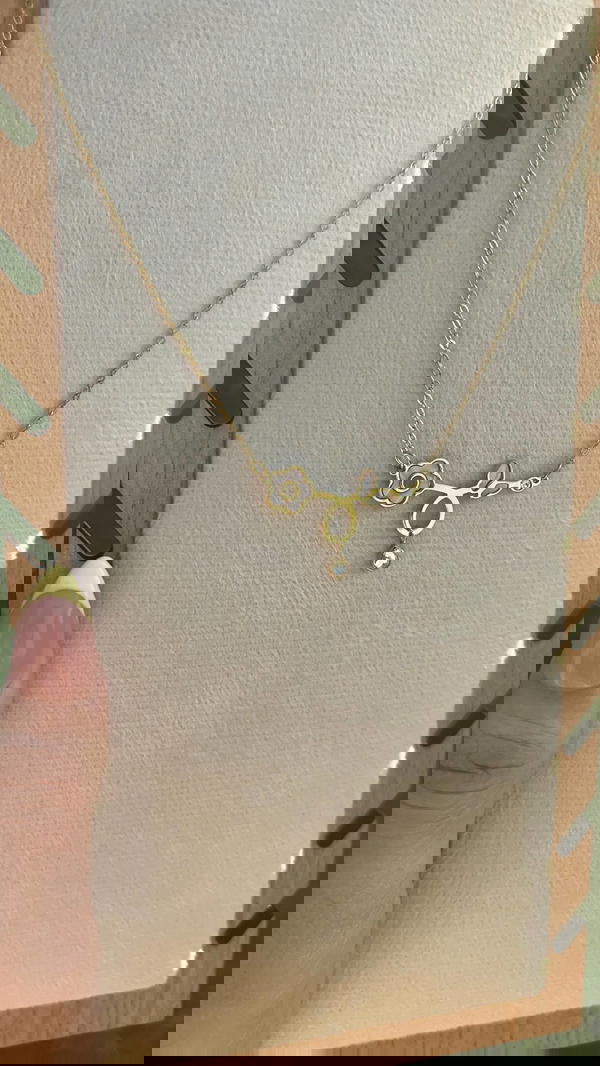 Rose pendant chain .☘︎ ݁˖ Image 3 Preview