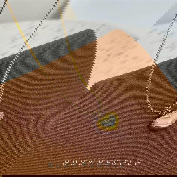 سلسله ستالس قلب ناعم صغير ♥️ Image 3 Preview