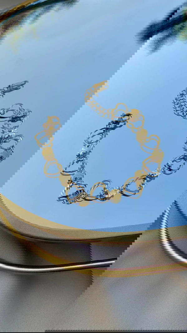 Elegant stainless FLOW  𓆩♡𓆪♡ Image 2 Preview