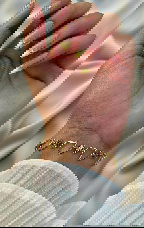 Elegant stainless FLOW  𓆩♡𓆪♡ Image 3 Preview