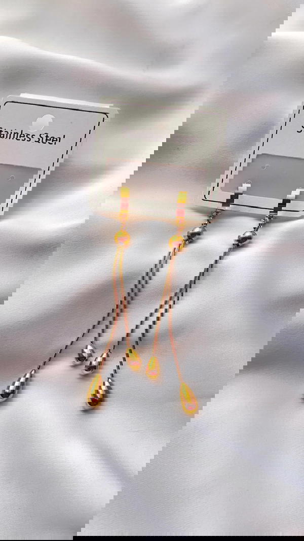 Dangling hoop earrings ❣︎ Image 3 Preview