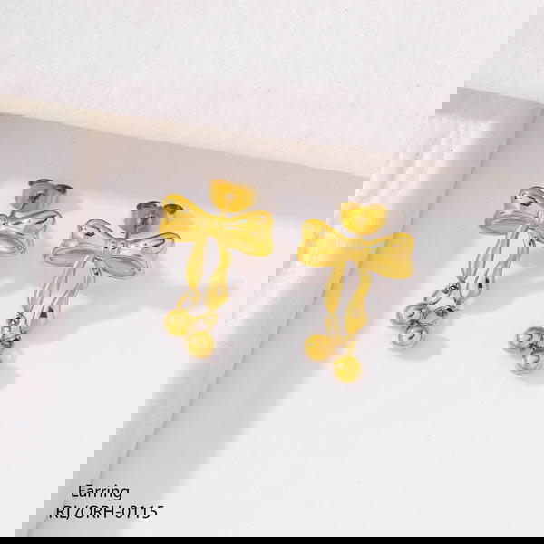 Chickpea Bow Earrings  หห๐ขึด๐เผโ Image 1 Preview