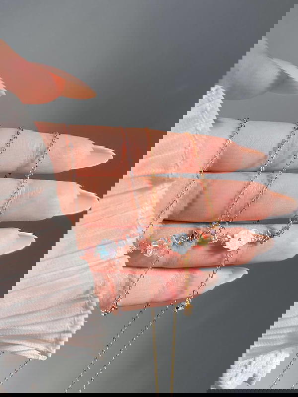 Butterfly necklace GOLD &SILVER 🦋⃟ Image 1 Preview