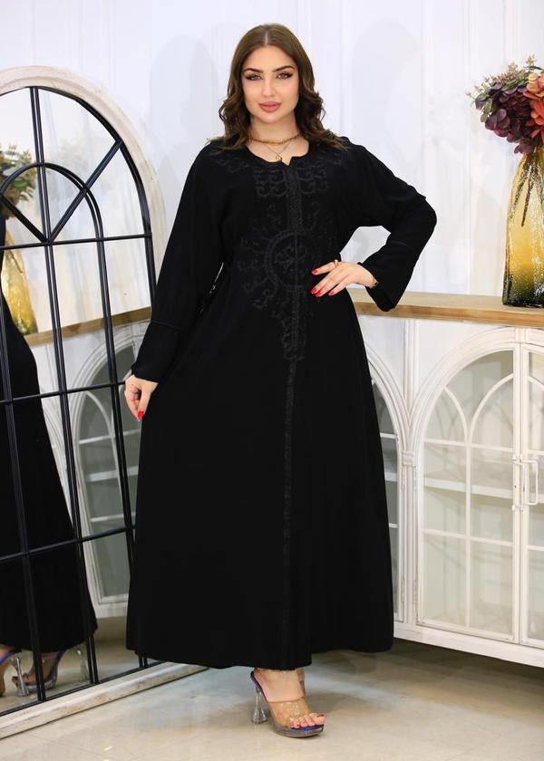 دشداشة كشمير طويلة تطريز / N180 Image 1 Preview