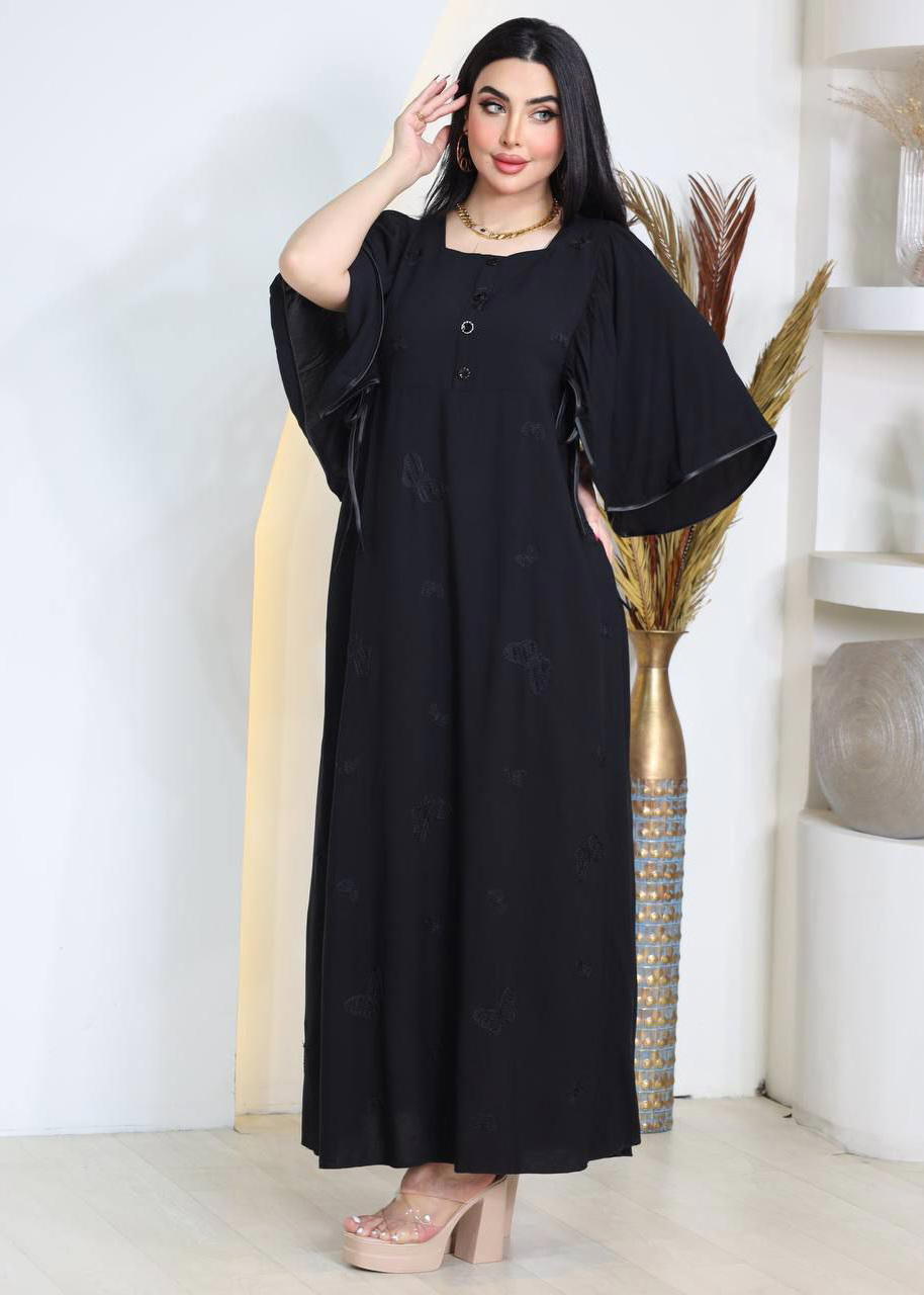 دشداشة كشمير طويلة تطريز كود / N176 Preview Image
