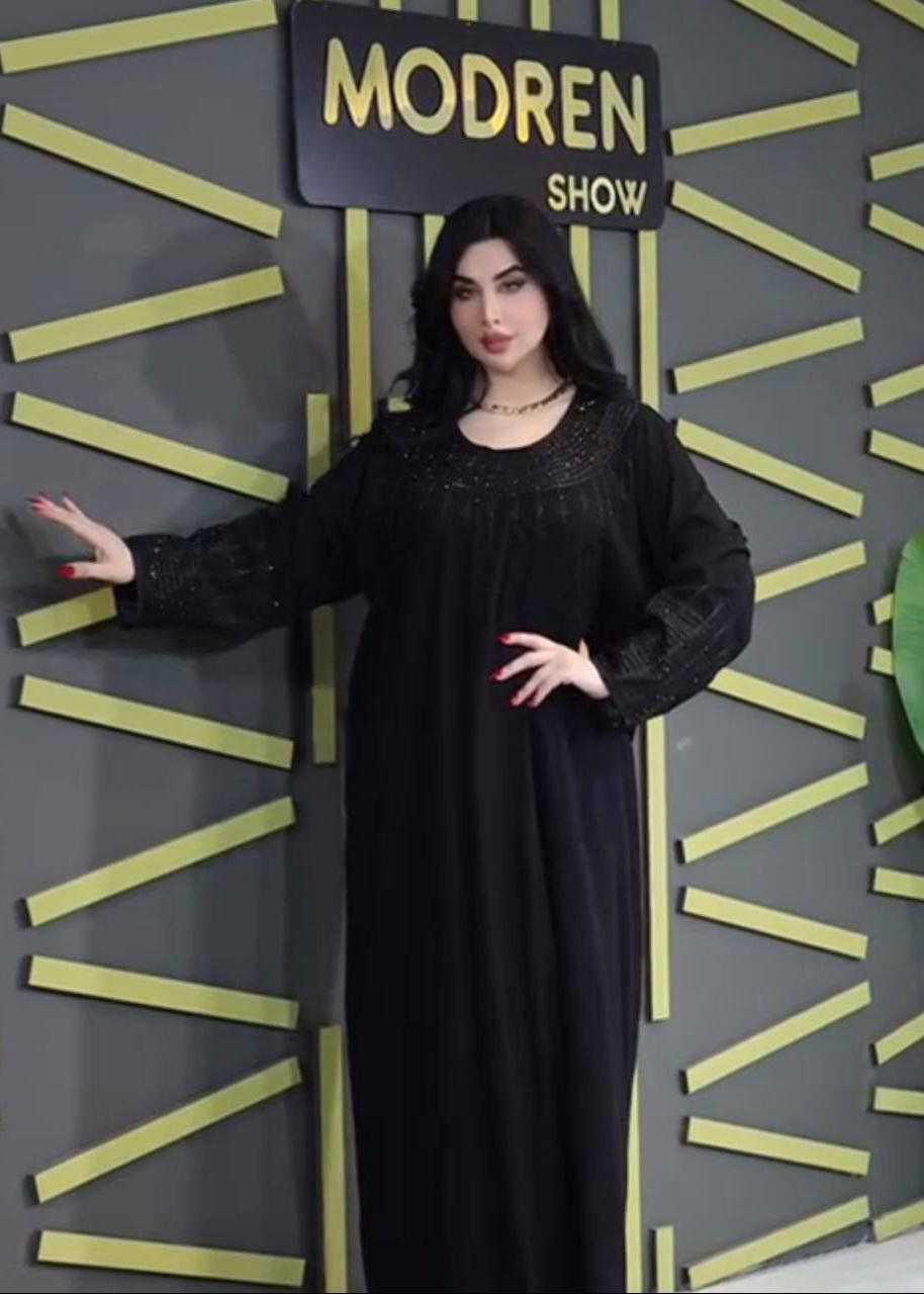 دشداشة كشمير طويلة تطريز كود / N190 Preview Image