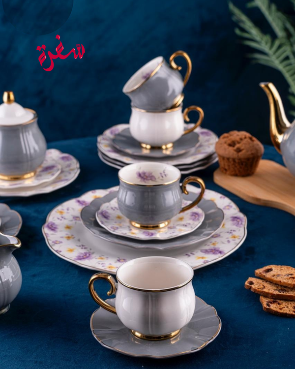 طقم شاى وجاتوه كلاسيك 24 قطعه  Image 3 Preview