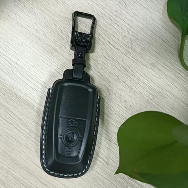 غطاء مفتاح سيارة فورد ايفرست و تورس (جلد طبيعي)  Image 4 Preview