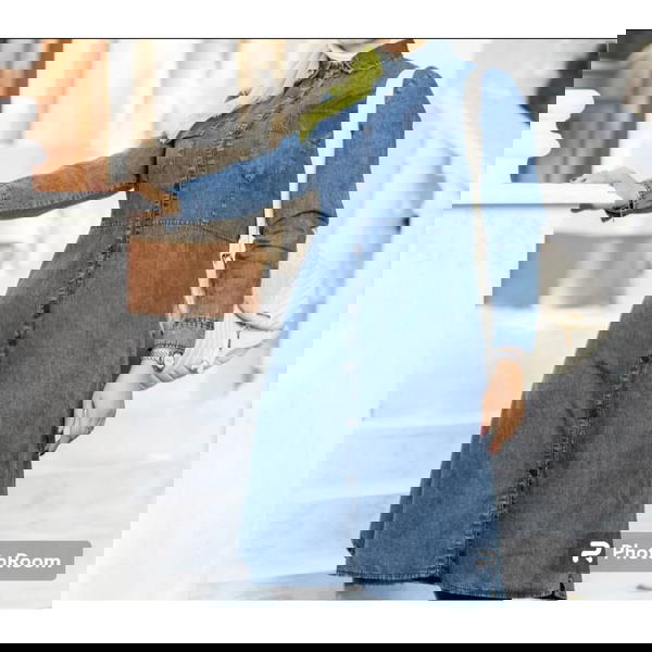 شميز جينز Image 3 Preview