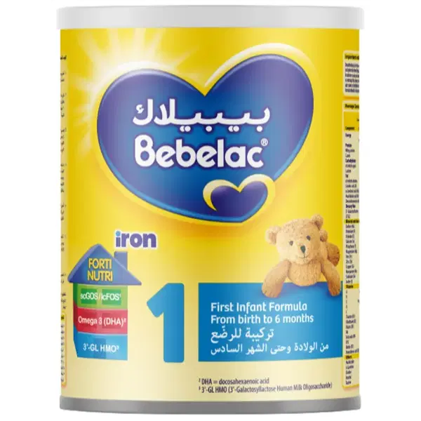 بيبيلاك 1 حليب الاطفال بتركيبة الحديد 0-6 شهر | 400جم Image 1 Preview