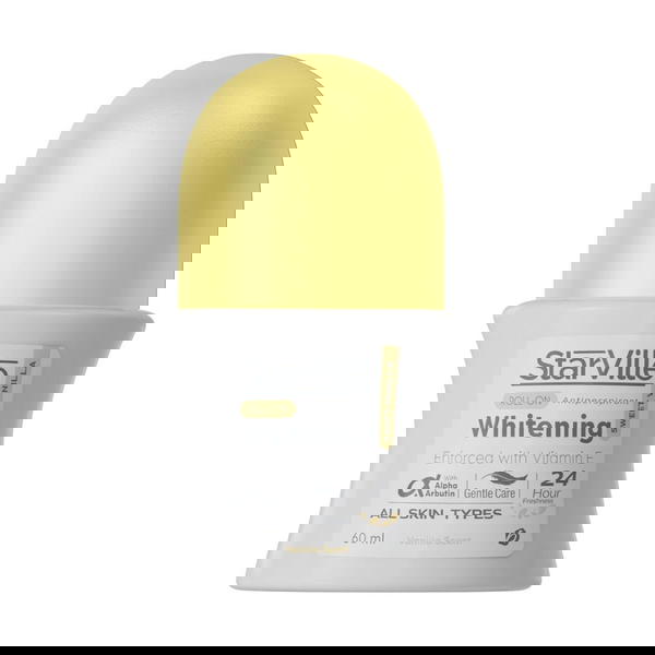 ستارفيل رول اون للتفتيح و القضاء للعرق برائحة الفانيليا60مل Image 1 Preview