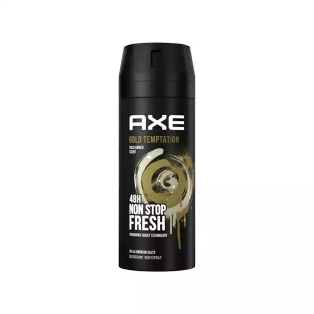 AXE Gold Temptation Deodorant and Body Spray for Men, 150 ml Preview Image