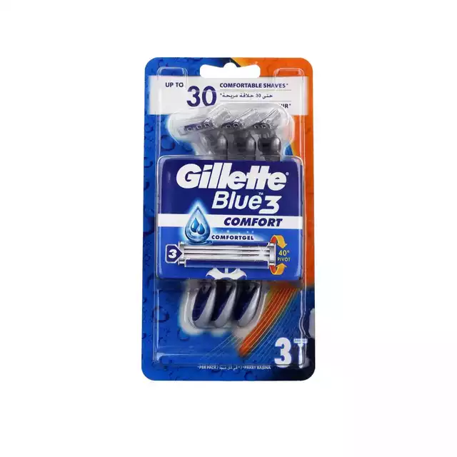 Gillette Blue3 Comfort 3 Razors Preview Image