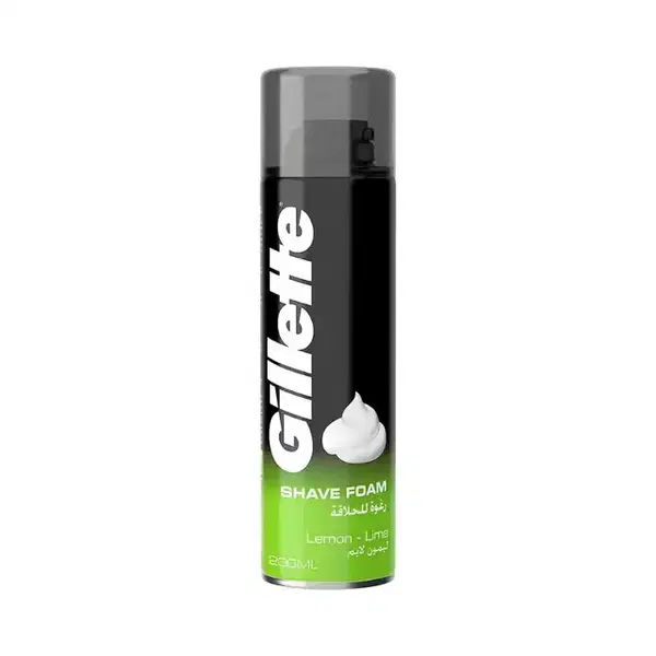 Gillette Foamy Lemon Shaving Foam, 200ml Image 1 Preview