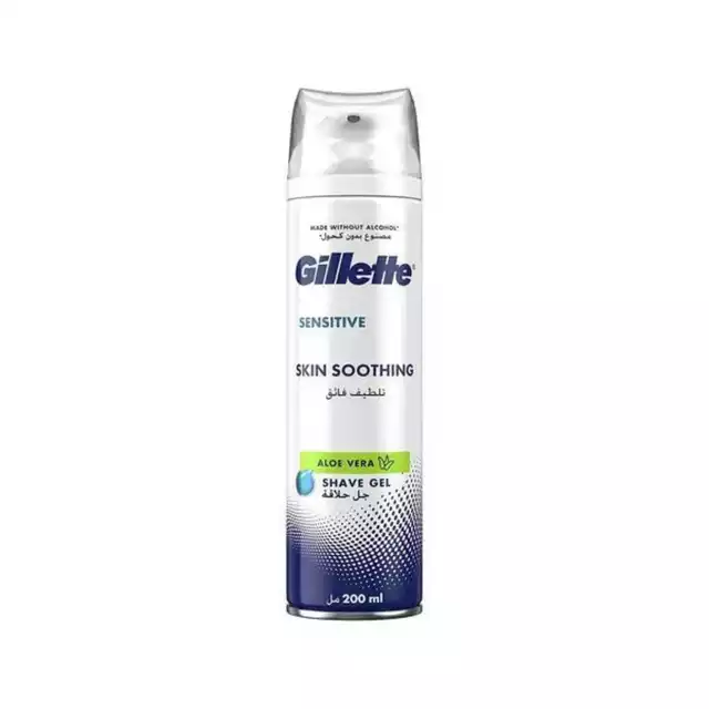Gillette Sensitive Skin Shaving Gel 200ML Preview Image