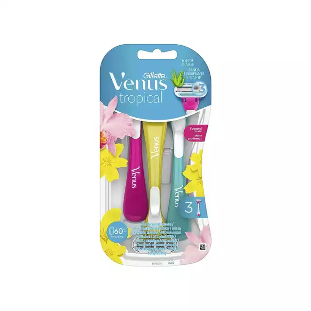 Gillette venus tropical women's shaver x 3 Preview Image