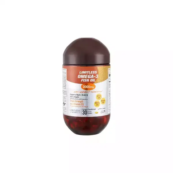 Limitless Omega-3 Fish Oil 30Caps Image 1 Preview
