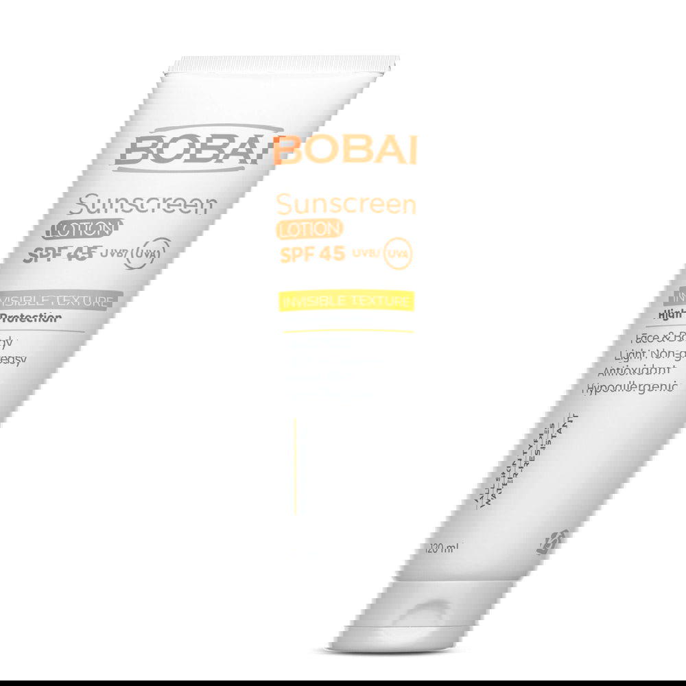 بوباي صن سكرين لوشن SPF45 لجميع أنواع البشرة | 120 مل Preview Image