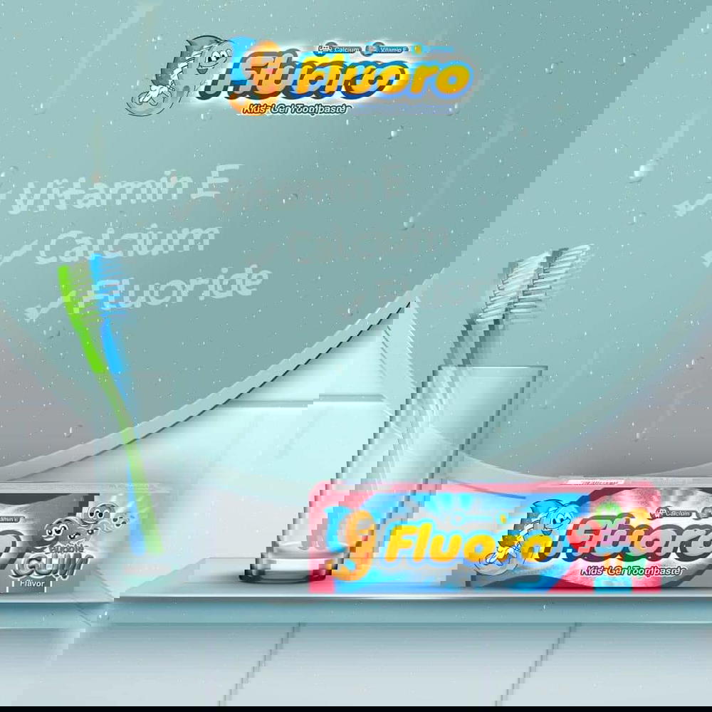 فلورو معجون اسنان للاطفال - لبان 50 جم  Preview Image