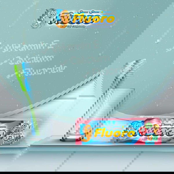 فلورو معجون اسنان للاطفال - لبان 50 جم  Image 1 Preview