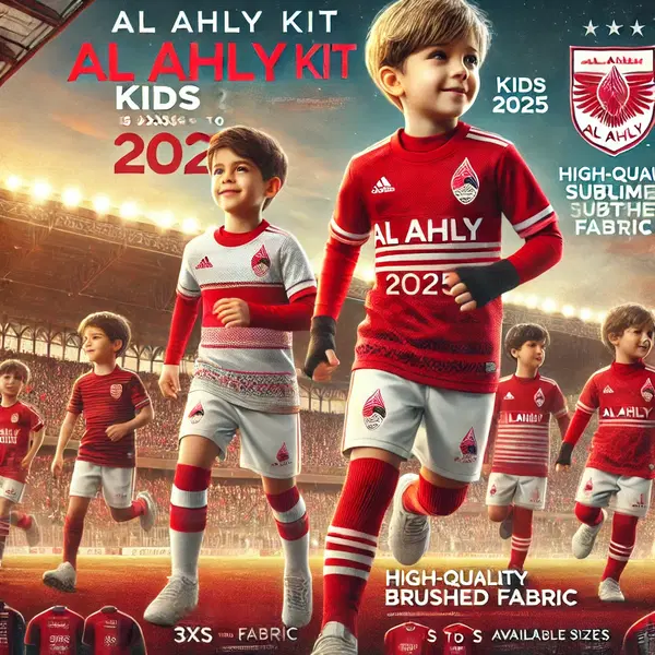 شجع البطل الصغير بأجمل طقم أهلاوي! ❤️🏟️ Image 2 Preview