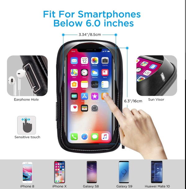 حامل موبايل ووتر بروف تاتش و حافظ للكروت  Image 1 Preview