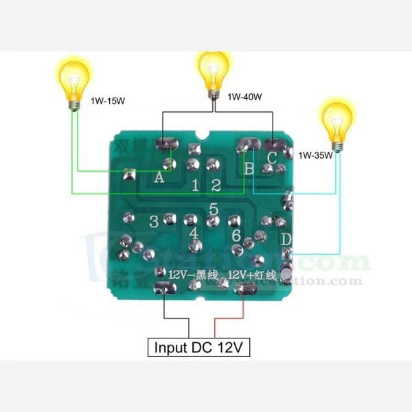 DC-AC Inverter Module, Power Inverter 12V to 220V Inverter 40w Image 2 Preview