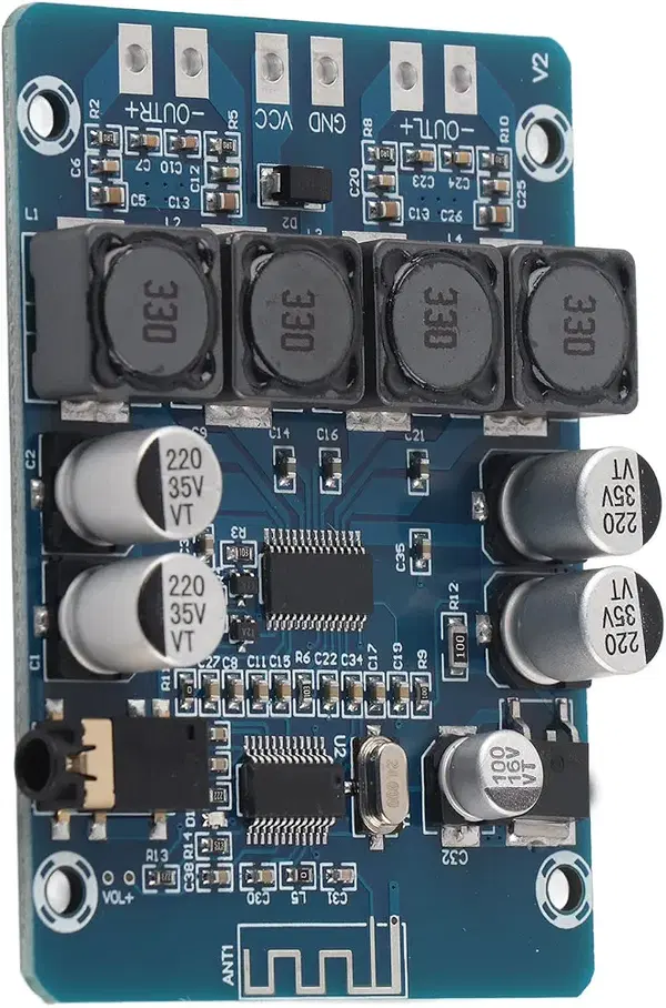 TPA3118 Amplifier Board, 30W + 30W 8V~26V DC Dual Channel, Digital Bluetooth Amplifier Board, Electronic Components Image 2 Preview
