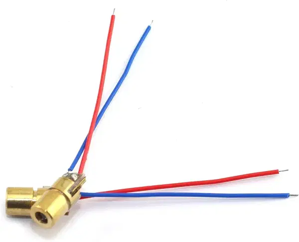 650nm 6mm 5mW Adjustable Laser Dot Diode 3vModule Red Coppe3 Image 2 Preview