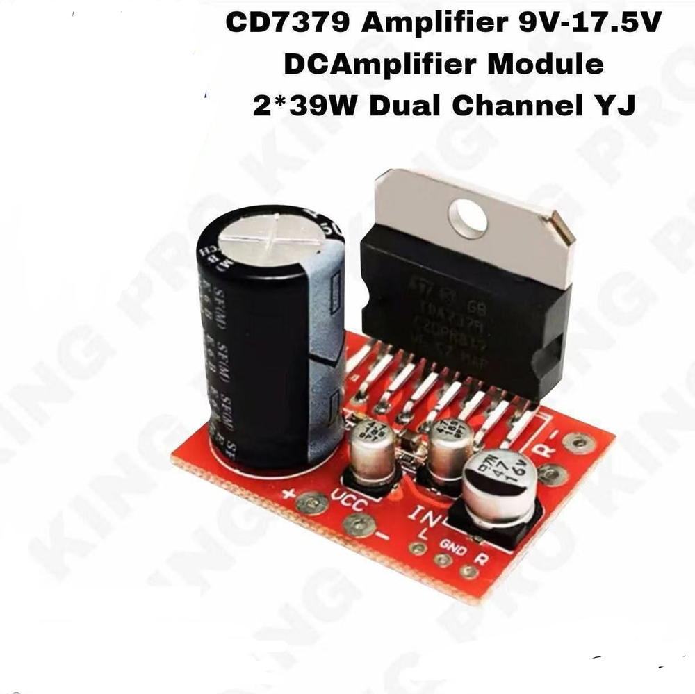 TDA7379 Power Amplifier Board DC Power Amplifier Module Power Over TDA7377 TDA7297 Preview Image