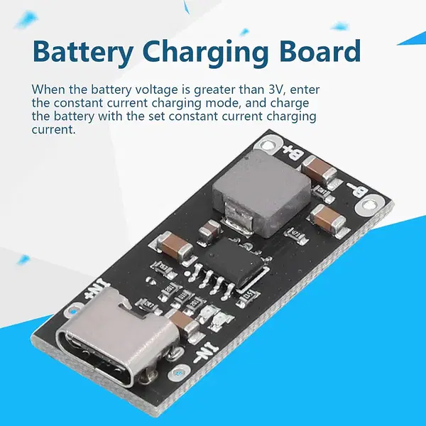 Battery charging board, charging module, one piece IP2312 Type C charging module, 5V to 4.2V 3A input, triple lithium polymer battery fast charging board(11)) Image 2 Preview
