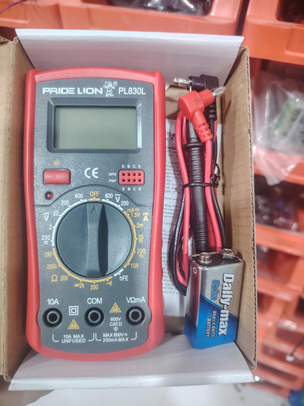 ملتميتر عالي الجودة PRIDE LION PL830L Preview Image