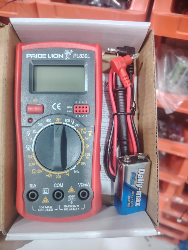 ملتميتر عالي الجودة PRIDE LION PL830L Image 1 Preview