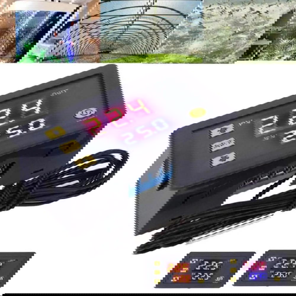 متحكم درجات الحرارة ( ثرموستات الكتروني )   12v 120w  Preview Image