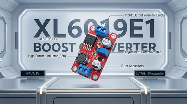 وحدة رفع الجهد الاحترافية (XL6019 Boost Module) Image 1 Preview