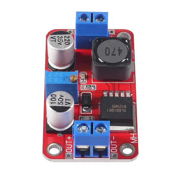 وحدة زيادة الطاقة XL6019 5A من كيو سي كان، قابلة للتعديل تيار مستمر 3.3-35 فولت الى 5 فولت 6 فولت 9 فولت 12 فولت 24 فولت، وحدة تعزيز الجهد الكهربائي Image 4 Preview