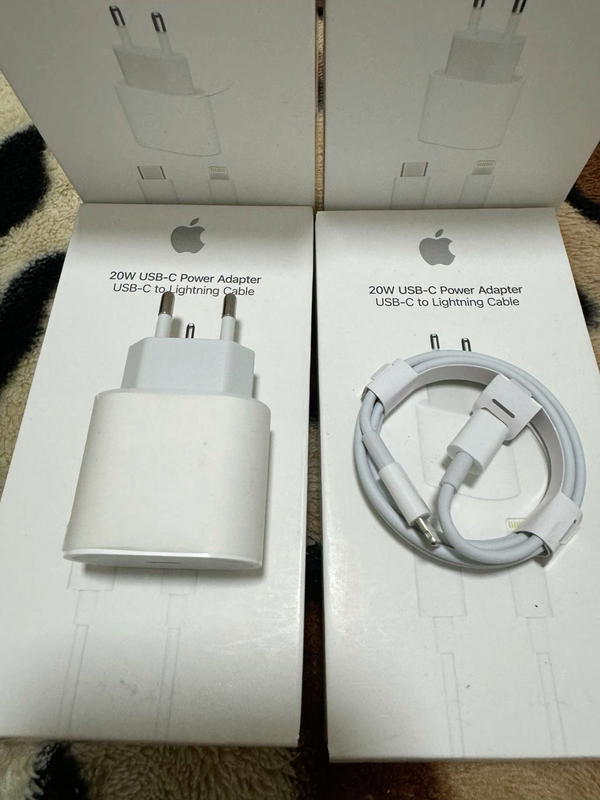 Iphone charger with cable 20W Image 2 Preview