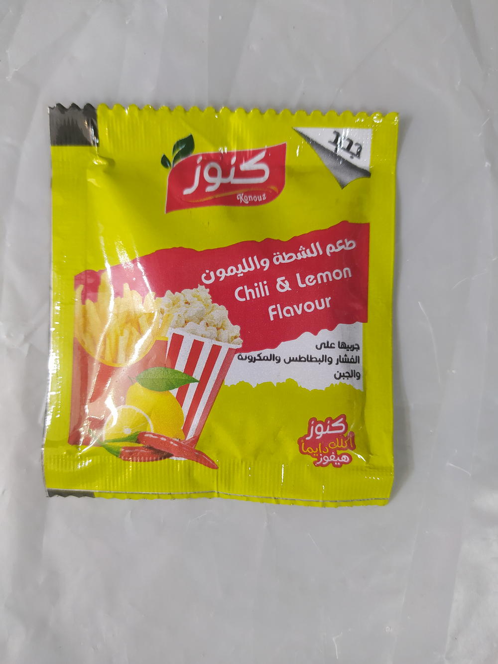 كنور ظرف طعم الشطه والليمون 6جم Preview Image