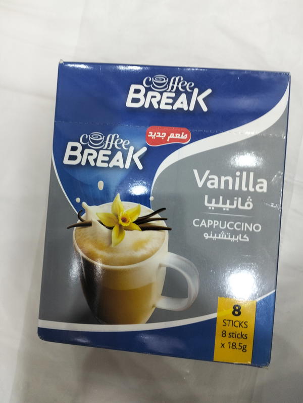 كوفي بريك كابتشينو فانيليا ٨ظرف  Image 1 Preview