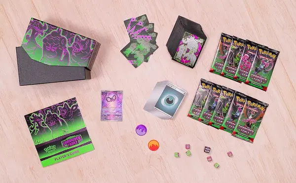 Pokemon Scarlet & Violet Shrouded Fable Elite Trainer Box Image 2 Preview