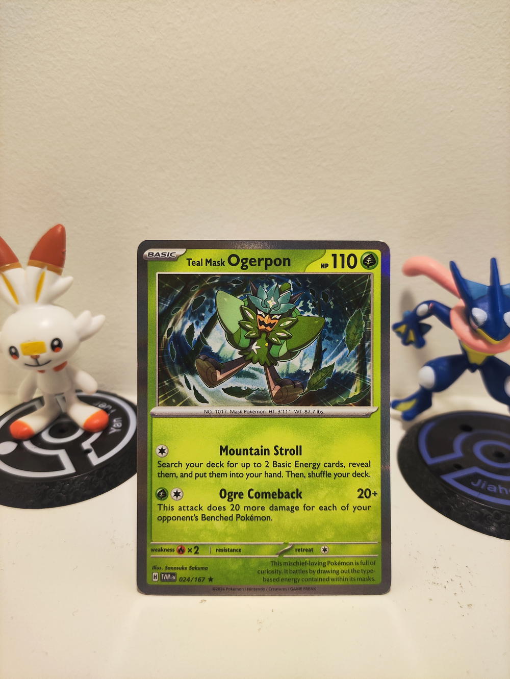 Teal Mask Ogerpon 024/167 Preview Image