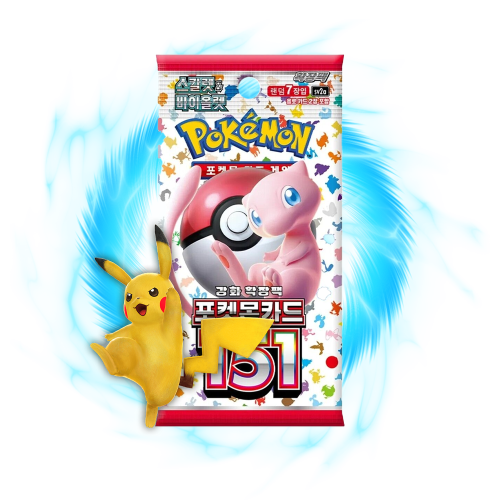 Pokemon 151 - Booster pack - Korean Preview Image