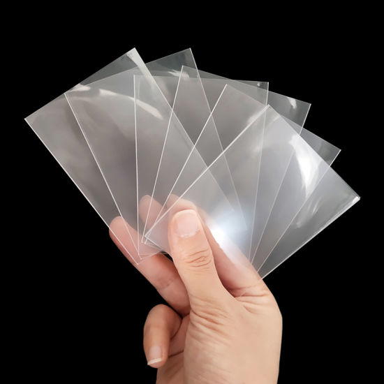 سليفات شفافة عدد 100 - transparent sleeves Preview Image