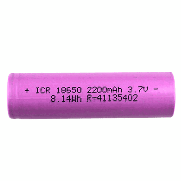 18650 2200mAh 3.7v Cylinder Battery (Any Colour) Image 2 Preview