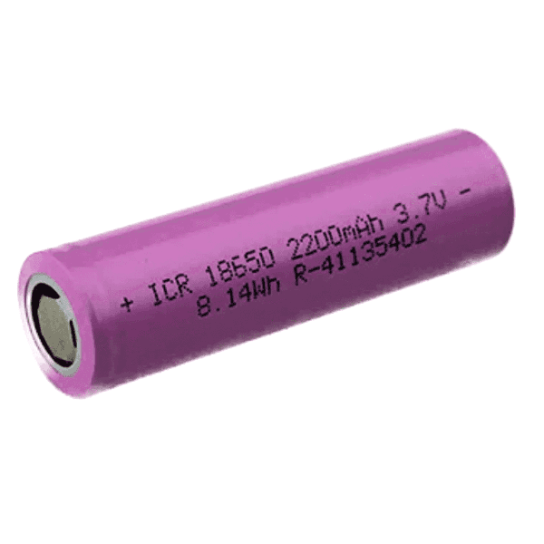 18650 2200mAh 3.7v Cylinder Battery (Any Colour) Image 3 Preview