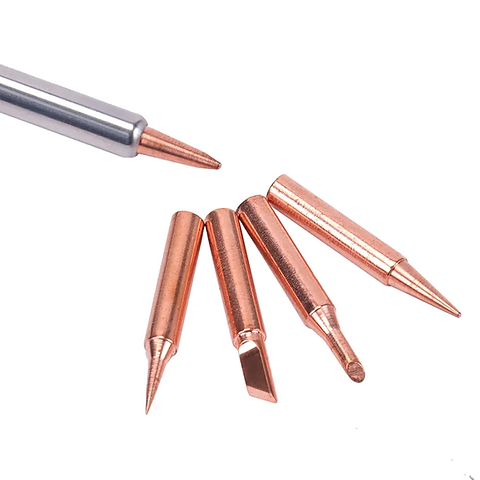 5pcs Pure copper 900M soldering iron head set electric soldering iron tips set Image 3 Preview