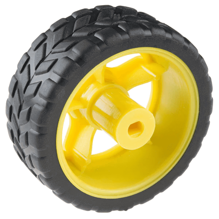 65mm Rubber Wheel for BO Motor Preview Image